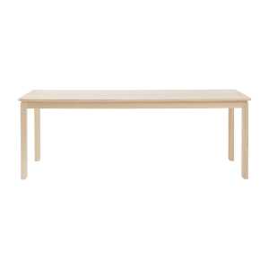 1898 Alfred dining table 90×220 cm White pigmented oak