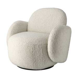 1898 Mo armchair with swivel function Glore white