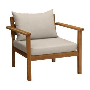 1898 Stockaryd lounge armchair teak/beige