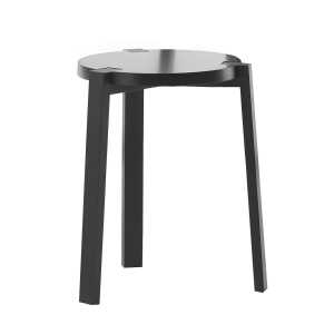 A2 Happy stool Black-black