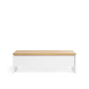 Abilen oak wood lift-up coffee table 110 x 60 cm FSC 100%