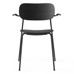 Audo Copenhagen Co Chair dining chair with armrest Black oak