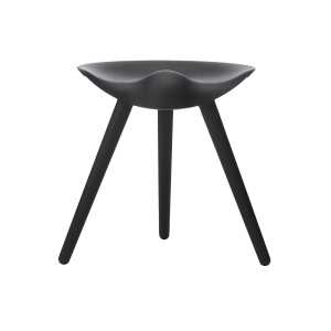 Audo Copenhagen ML42 stool 48 cm Black stained beech