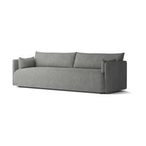 Audo Copenhagen Offset sofa 3-seats Audo Bouclé 16 Dark grey