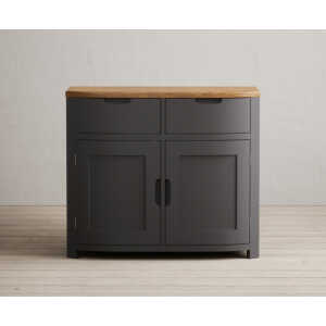 Bradwell Oak and Charcoal Painted Small Sideboard