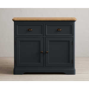 Bridstow Oak and Blue Painted Small Sideboard