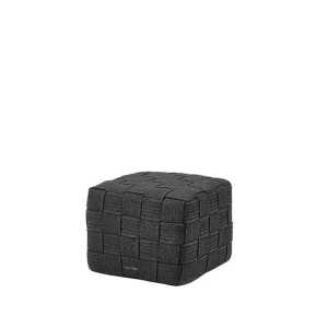 Cane-line Cube stool Dark grey