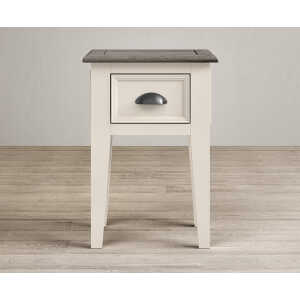 Dartmouth Oak and Soft White Painted Bedside Table