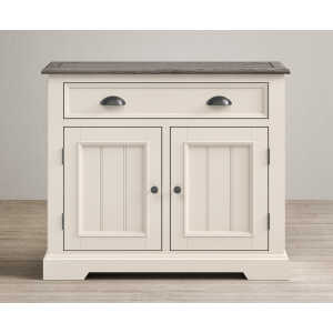 Dartmouth Oak and Soft White Painted Small Sideboard