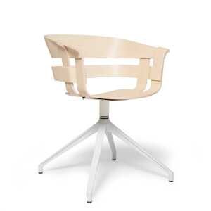 Design House Stockholm Wick Chair office chair Box-white metal legs