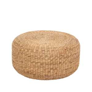 Dixie Lily pouf Ø59 cm Natural, water hyacinth, round