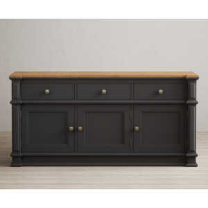 Lawson Oak and Charcoal Grey Painted Extra Large Sideboard