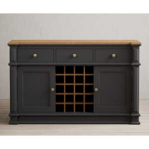 Lawson Oak and Charcoal Grey Painted Large Sideboard