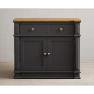 Lawson Oak and Charcoal Grey Painted Small Sideboard
