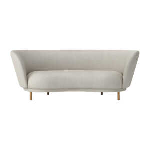 Massproductions Dandy 2-seater sofa Oak-Sacho sapphire 007