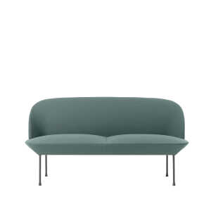 Muuto Oslo sofa 2-seat Steelcut trio 966-Dark grey