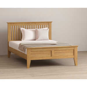 Tilt Solid Oak Double Bed