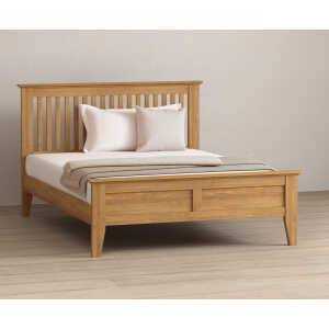 Tilt Solid Oak Kingsize Bed