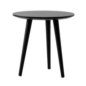 &Tradition In Between coffee table SK13 Ø48 cm Black lacquered oak