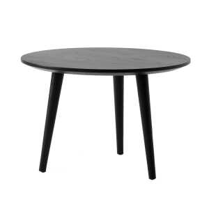 &Tradition In Between coffee table SK14 Ø60 cm Black lacquered oak