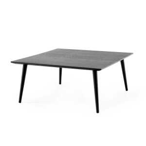 &Tradition In Between coffee table SK24 90×90 cm Black lacquered oak