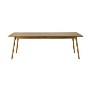 FDB Møbler C35C dining table 95×220 cm Oak nature-oak nature lacquered