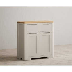 Alba Oak and Soft White Painted Hallway Sideboard