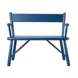 FDB Møbler P11 children’s bench Beech blue painted