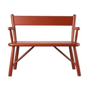 FDB Møbler P11 children’s bench Beech red painted