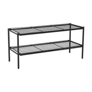 Scandi Living Nod shoe rack 80x30x37 cm Black